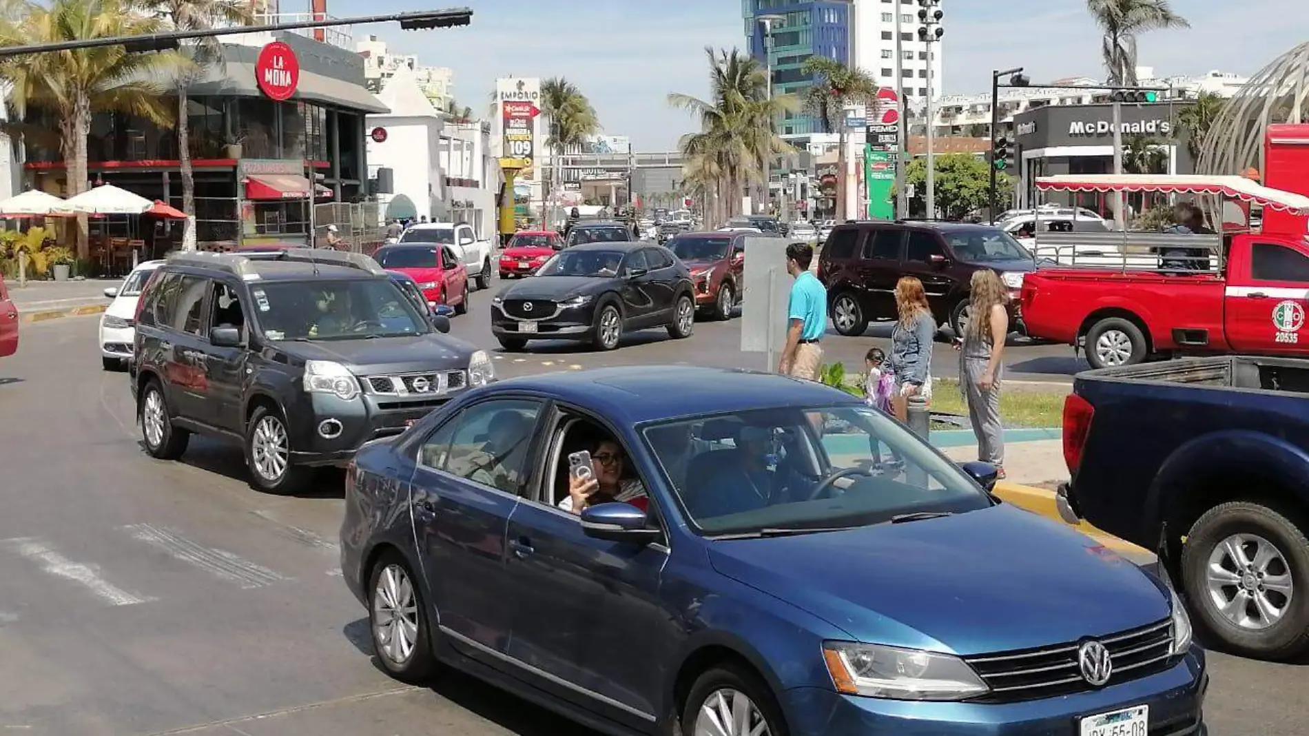 esperan camiones urbanos rutas alternas